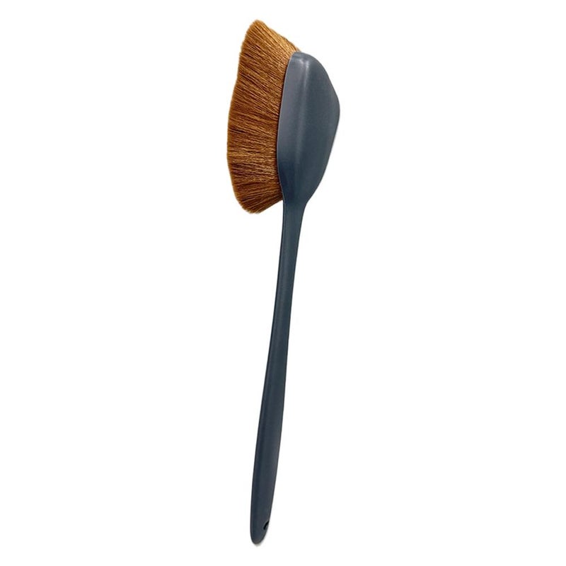 Body tanning brush, back brush for applying body lotion and sunscreen, large area application brush